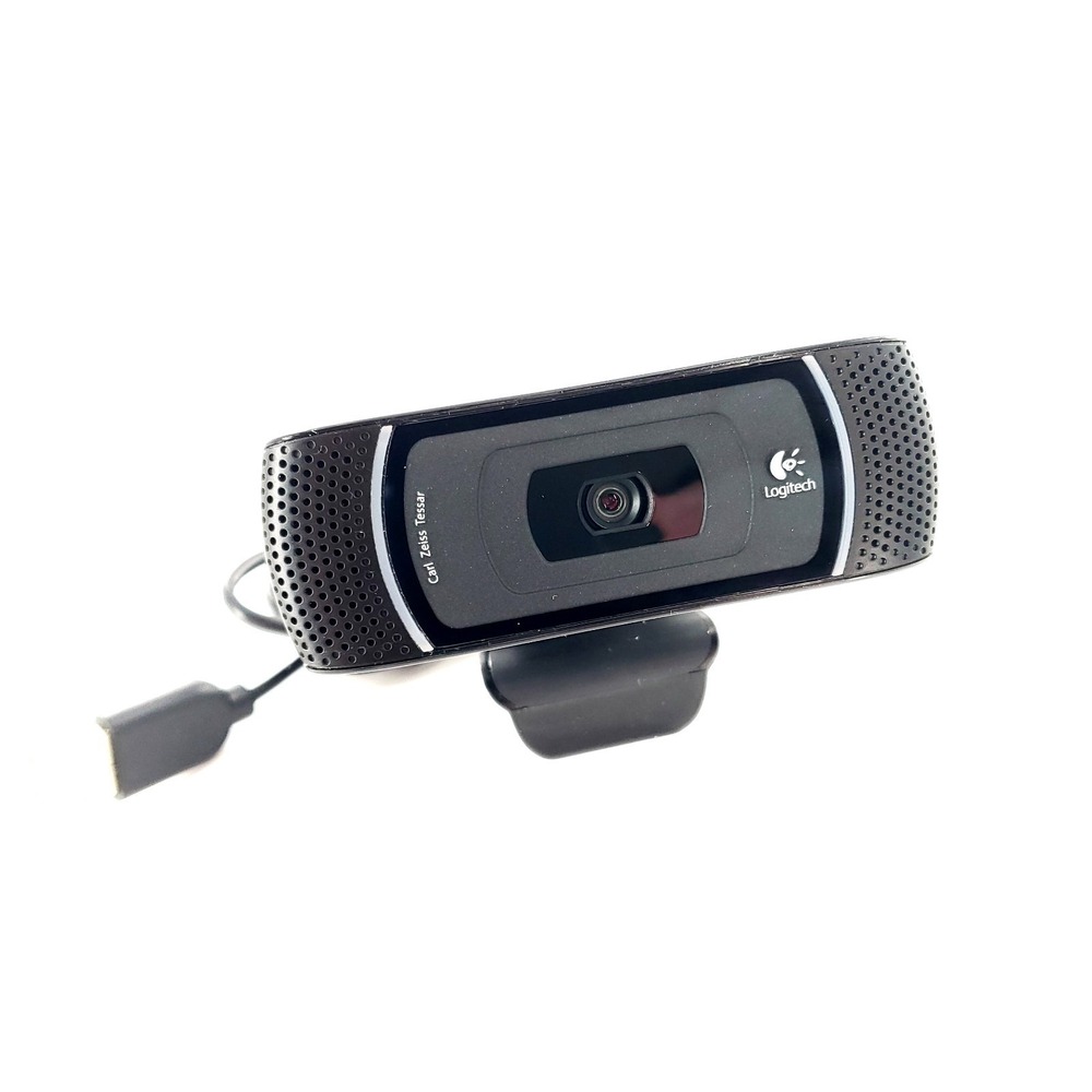 Logitech B910 HD Webcam V-U0021 (860-000289) Carl Zeiss Tested & Works